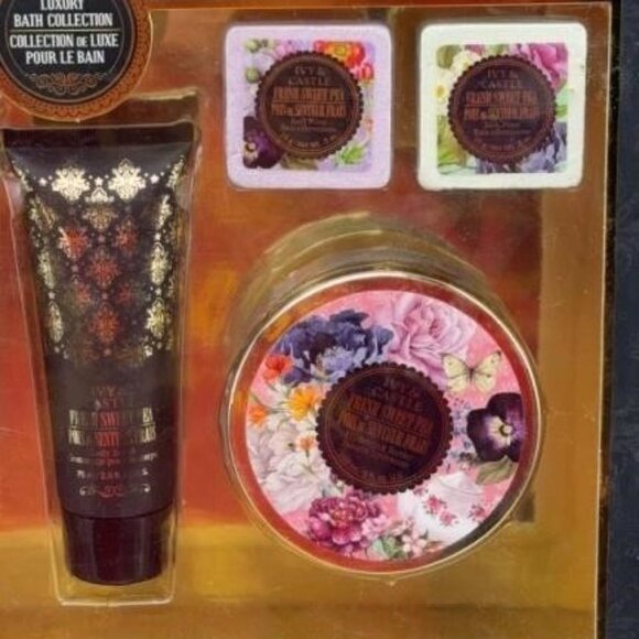 BOGO Ivy & Castle Bath Collection Gift Set NWT Self Care Clean Beauty Pampering - Picture 3 of 4